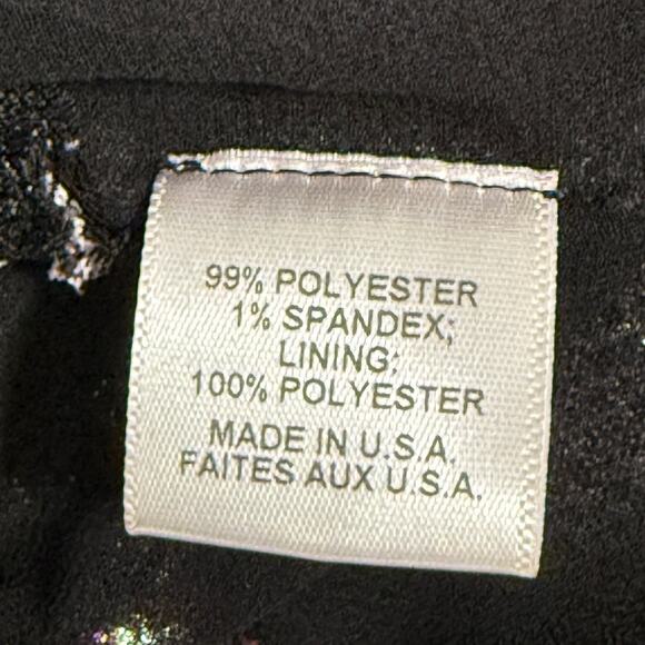 Misa Los Angeles  Nova One-Shoulder Sequin Minidress - Large Fuchsia Ikat $370 - Picture 10 of 11